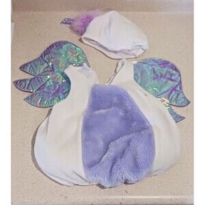 TOTALLY GHOUL PLUSH UNICORN COSTUME  INFANTS 1- 2 YEARS